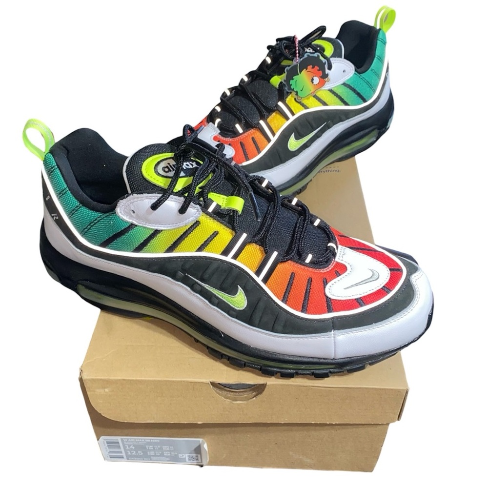 Nike x Olivia Kim "No Cover" Air Max '98 CK3309-001 Womens 14 / Mens 12.5